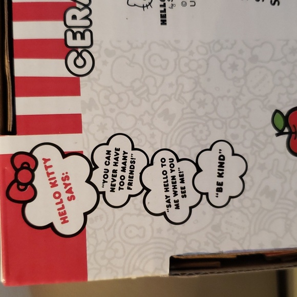 Hello Kitty Ceramic Sushi Plate Set NWT - Picture 6 of 7